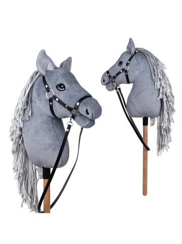 Pink Papaya Hobby Horse " Ronja - Medium " in grey