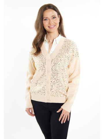 usha BLACK LABEL Strickcardigan in Creme