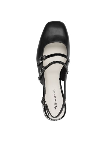 Tamaris Slingpumps in BLACK COMB