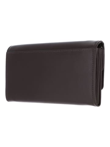Golden Head Polo Geldbörse RFID Schutz Leder 17.5 cm dunkelbraun