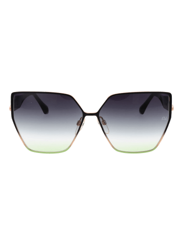 Ana Hickmann Frauen Sonnenbrille Katzenauge Schwarz
