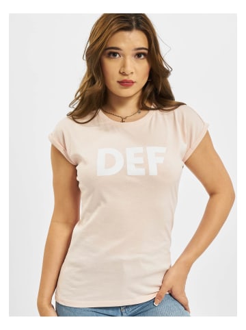 DEF T-Shirts in Lila/Pink/Rosa