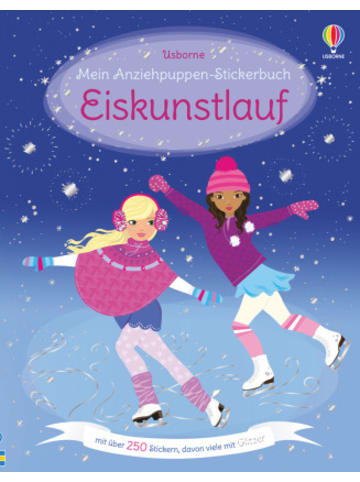 Usborn Papeterie/PBS - Mein Anziehpuppen-Stickerbuch - Eiskunstlauf