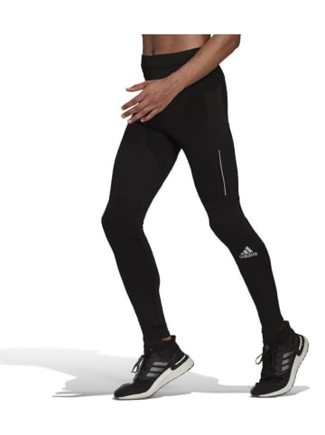 adidas Laufhose/Leggingd OTR WARM TGT M in Schwarz