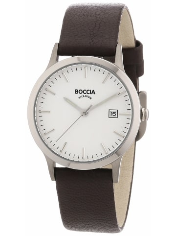 Boccia Uhr für Damen in braun