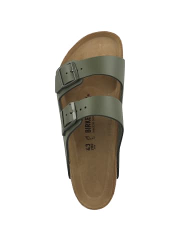 Birkenstock Sandale Arizona Naturleder normal in dunkelgruen