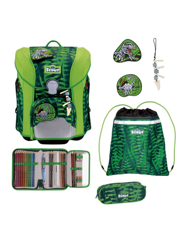 Scout Scout Micro Schulranzen-Set 4 teilig Danger Dino