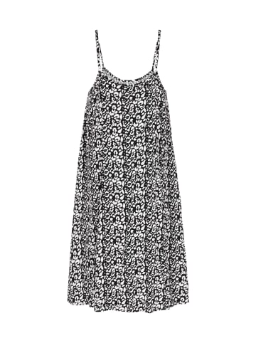 aleida Women Dress in BLACK WHITE