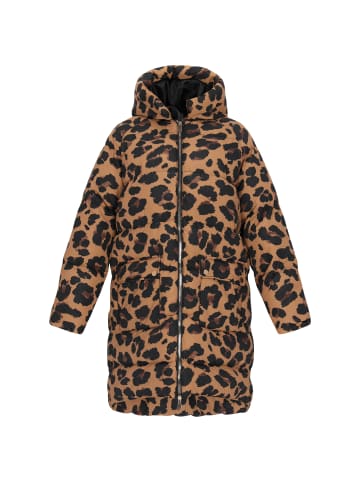 faina Women Coat in brown multicolor