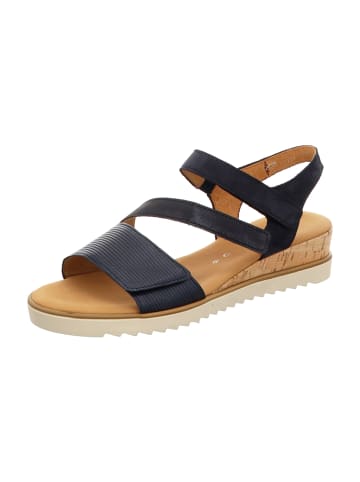 Gabor Comfort Keilsandaletten in Blau