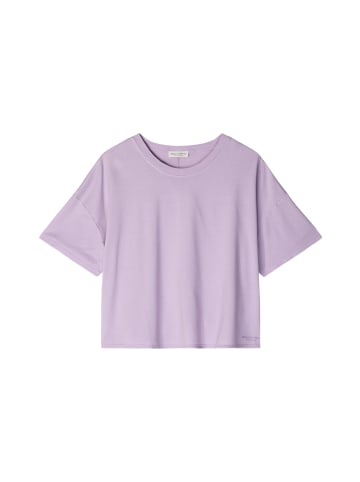 Marc O'Polo T-Shirt loose in Grey Silk