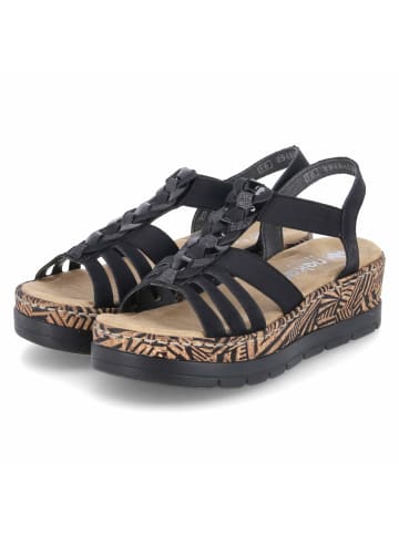rieker Sandalette in schwarz