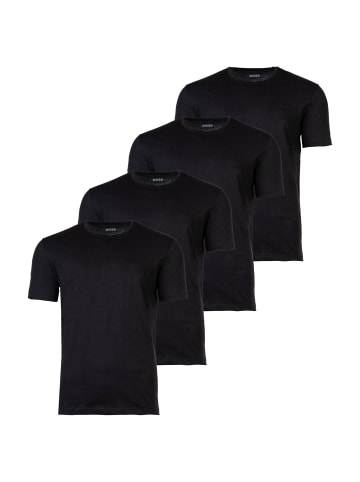 BOSS T-Shirt 4er Pack in Schwarz