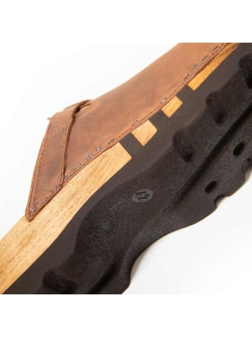 Woody Pantolette in braun