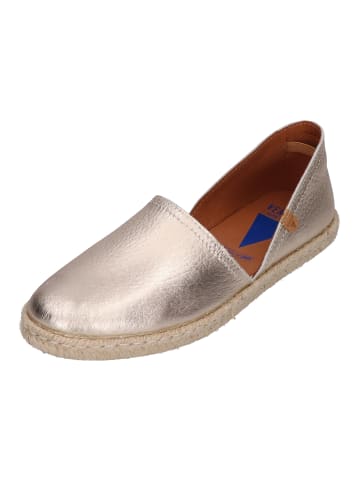 Verbenas Espadrilles CARMEN in goldfarben