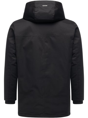 ragwear Kurzmantel Parcan Twill YOUMODO in Black
