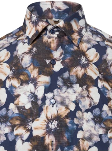 OLYMP  Hemd in mehrfarbig braun - 0002