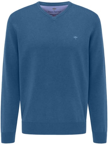 FYNCH-HATTON V-Neck in Blau