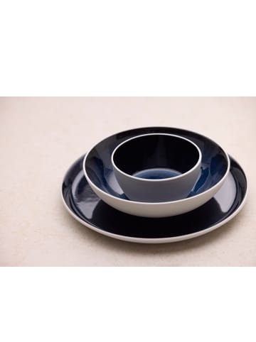 Bitz Schale Gastro in Weiss/Dunkelblau