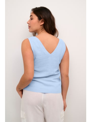 Kaffe Ärmellose Bluse KAmilia Regular fit in Windsurfer