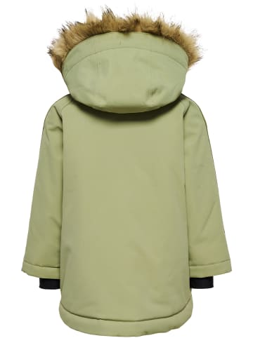 Hummel Reißverschluss Jacke Daumenlöcher Hmljessie Lebensstil Kinder in OIL GREEN