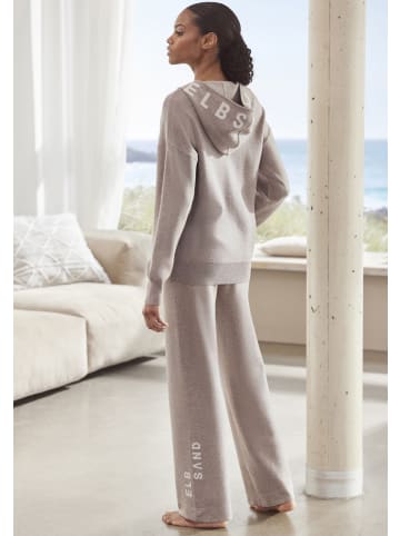 ELBSAND Strickhose in taupe