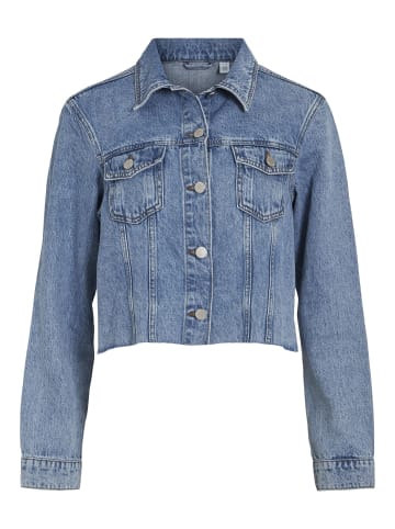 Vila Jeansjacke in Medium Blue Denim