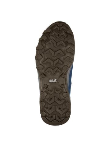 Jack Wolfskin Wanderschuhe Refugio Texapore Mid in Dunkelblau