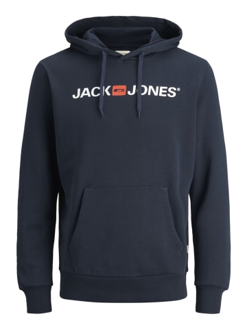 Jack & Jones Sweatshirt 'Corp Old Logo' in Navy Blazer