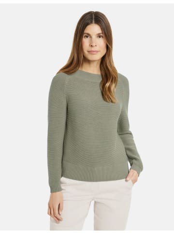 Gerry Weber Pullover Langarm Rundhals in Reed
