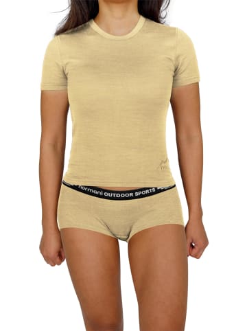 Normani Outdoor Sports 2er Pack Damen Merino Boxershorts „Morwell“ in Wollweiß
