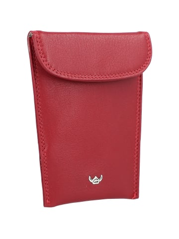 Golden Head Polo Schlüsseletui RFID Leder 8 cm rot