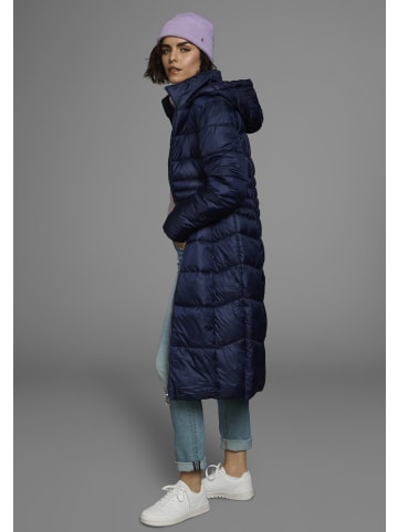 Kangaroos Steppmantel in navy