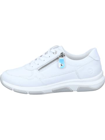 remonte Schnürschuhe, Sneakers Low in weiss/weiss/silber-multi