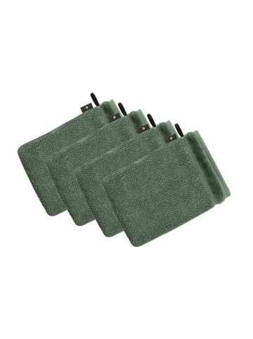 Vossen 4er Pack Waschhandschuh in green tea