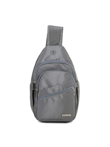 Wittchen Polyester sling backpack in Gray