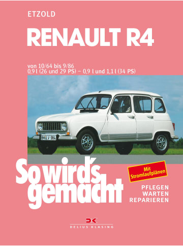 Delius Klasing Renault R4 vo 10/64 bis 9/86