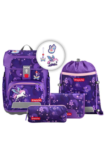 Step by Step Cloud - Schulranzen Set 5tlg. (Police Truck Charly) in Pegasus Liv