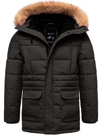 Amaci&Sons Winterjacke KENT in Schwarz