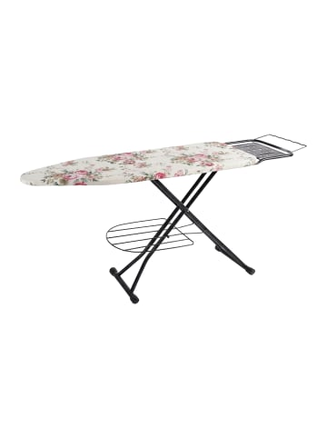 relaxdays Bügelbrett "Rosen" in Mehrfarbig – 110 x 33 cm