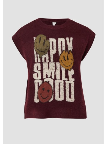 QS Strickpullover in 39X0_bordeaux