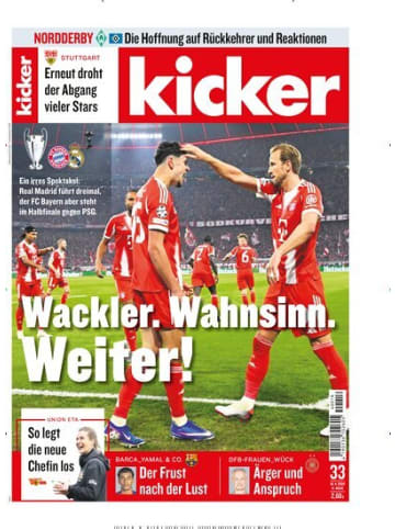 Hubert Burda Media 52 x KICKER SPORTMAGAZIN Zeitschrift (Gutschein für Halbjahres Abo)