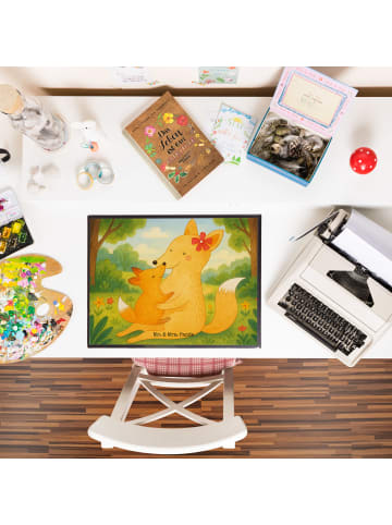 Mr. & Mrs. Panda schreibtischmatte Fuchs Mama Design ohne Spruch in Weiß