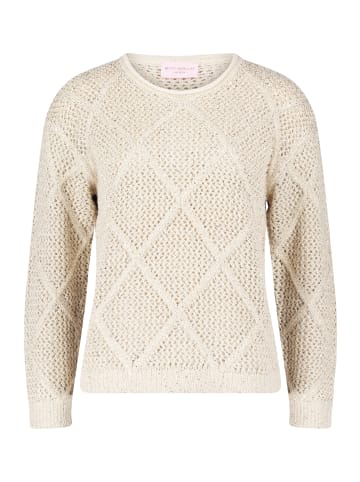 Betty Barclay Strickpullover mit Effektgarn in beige