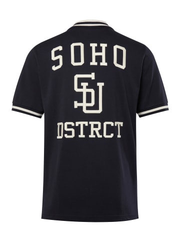 STHUGE Poloshirt in dunkel marine