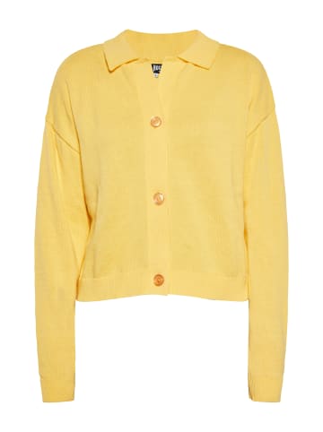 ROCKEASY Damen Cardigan in Gelb