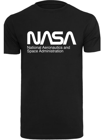F4NT4STIC T-Shirt NASA Aeronautics And Space in schwarz