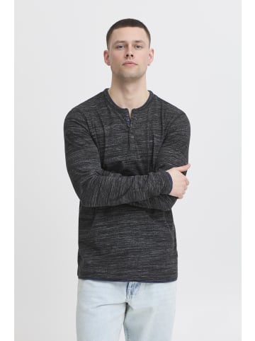 BLEND Langarmshirt in Schwarz