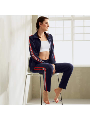 Erwin Müller Sweat Freizeitjacke in marine