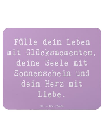 Mr. & Mrs. Panda Ostergeschenk Spruch Leichtigkeit im Leben mit ... in Lavendeltraum